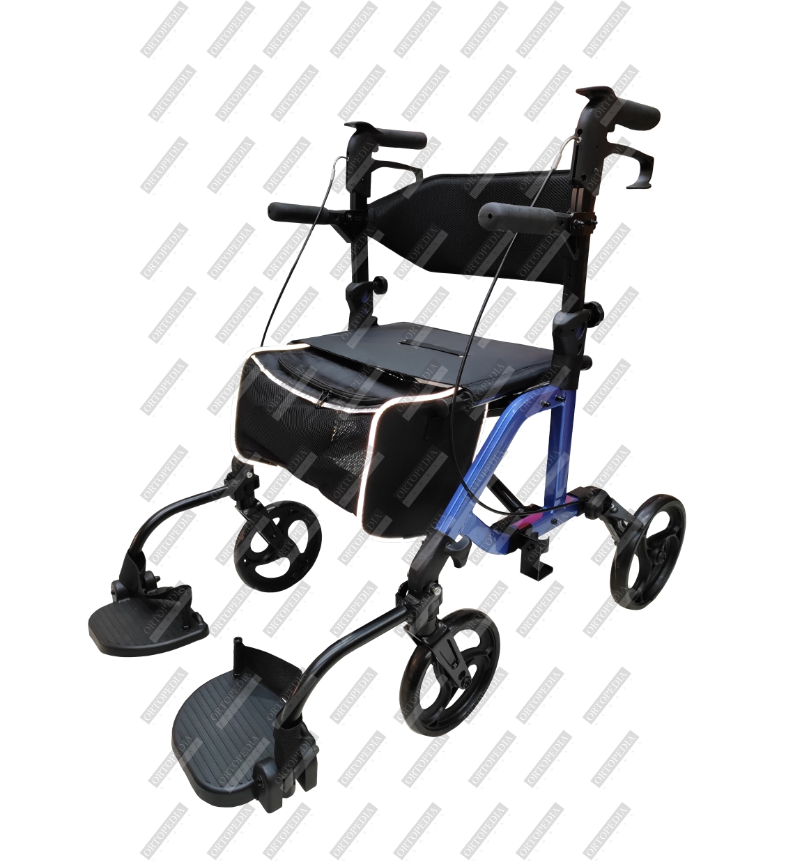 ANDADERA ROLLATOR HIDRIDA DE ALUMINIO